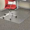 Alera Stud Chair Mat, Carpet, 45"x53", Lip, Clear ALEMAT4553CFPL